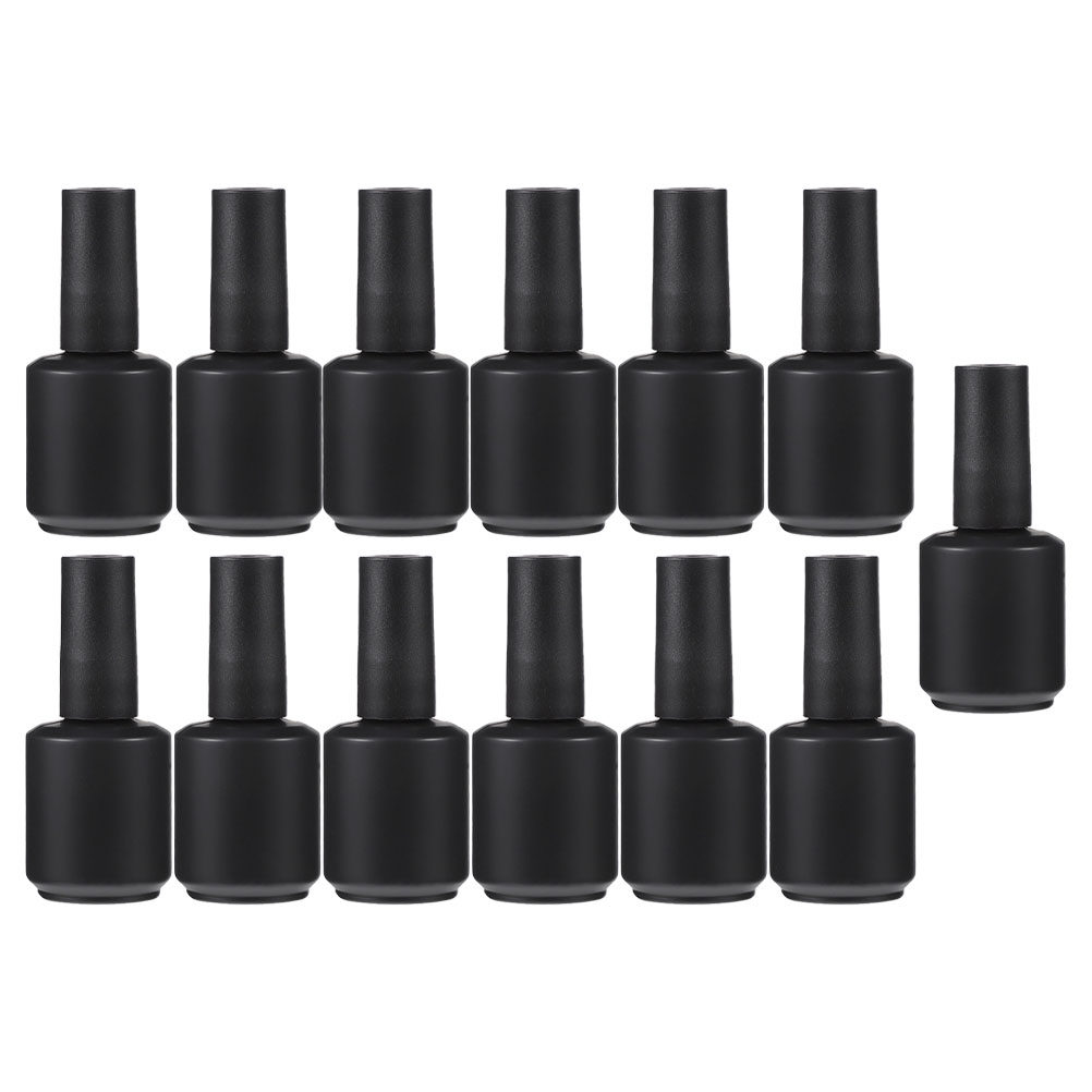 Nail Art Elegant - 13-delige elegante, lichtgewicht glazen lege nagellakflesjes