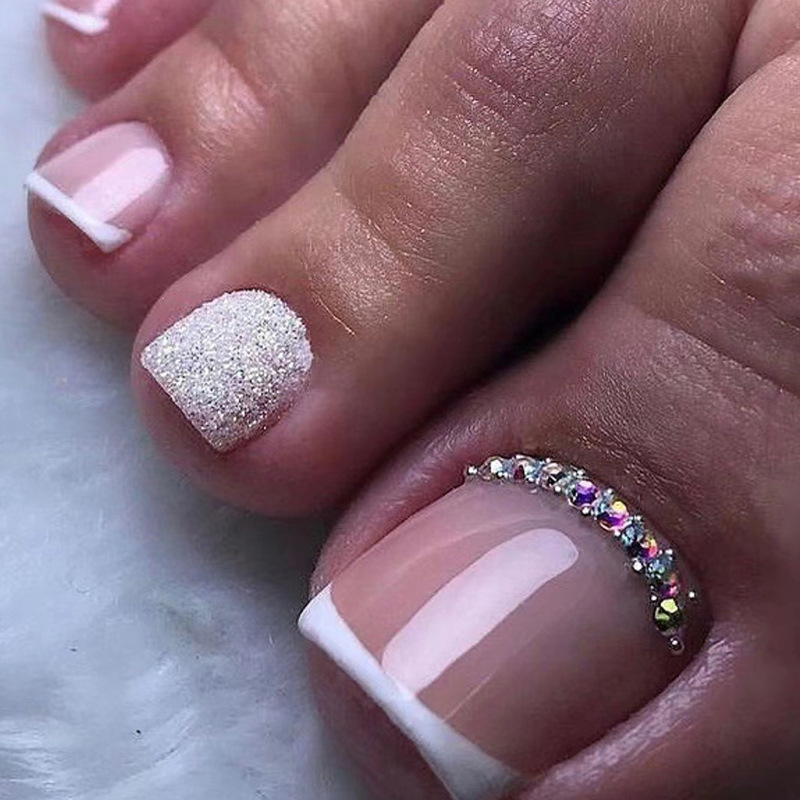 Nail Art Aesthetic - 24 stuks teennagels valse nagels met