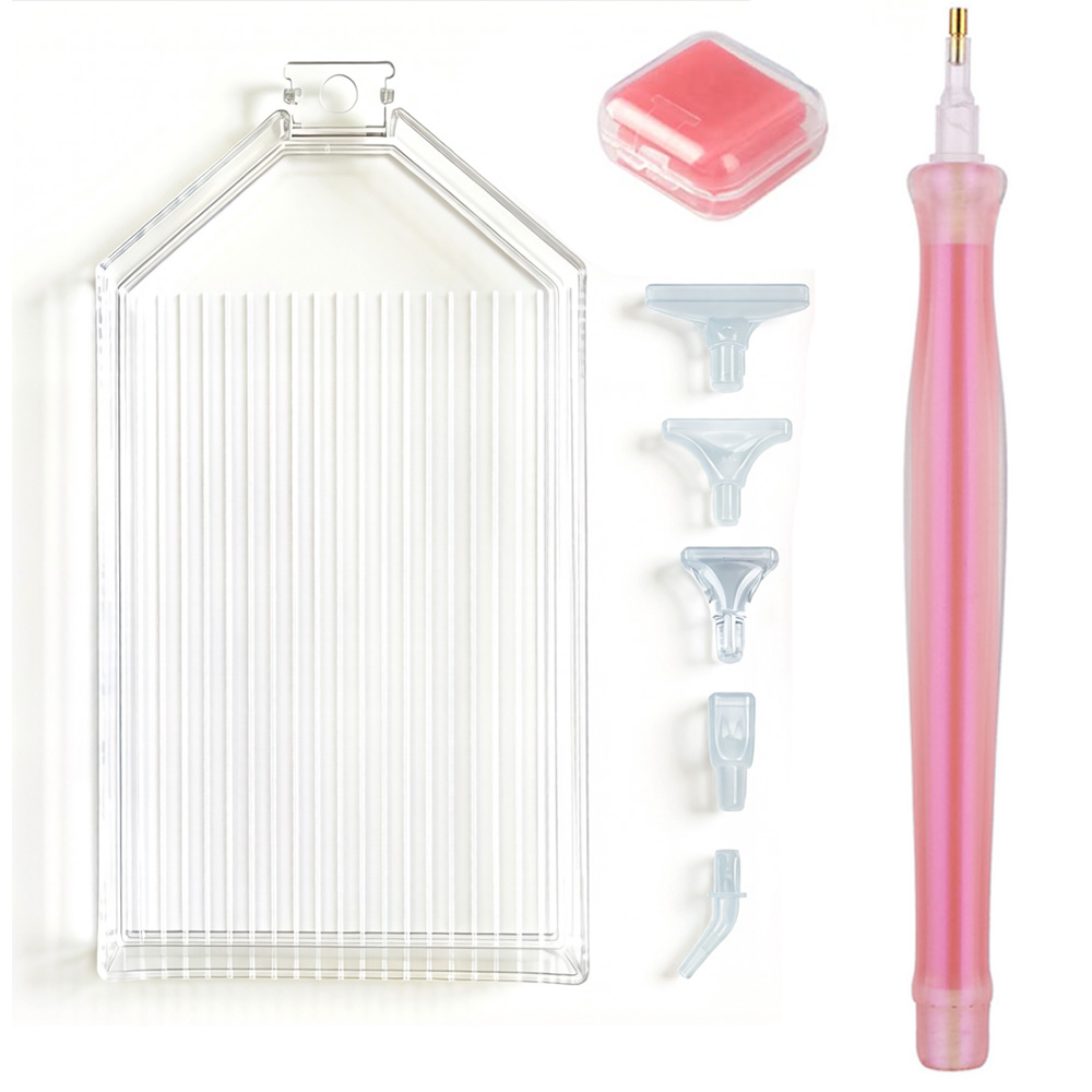 Nail Art Aesthetic - 10-delige set, amandelvormige draagbare nagels, zwart-wit