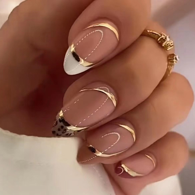 Nail Art Full Design - Medium nepnagels voor dames en meisjes,