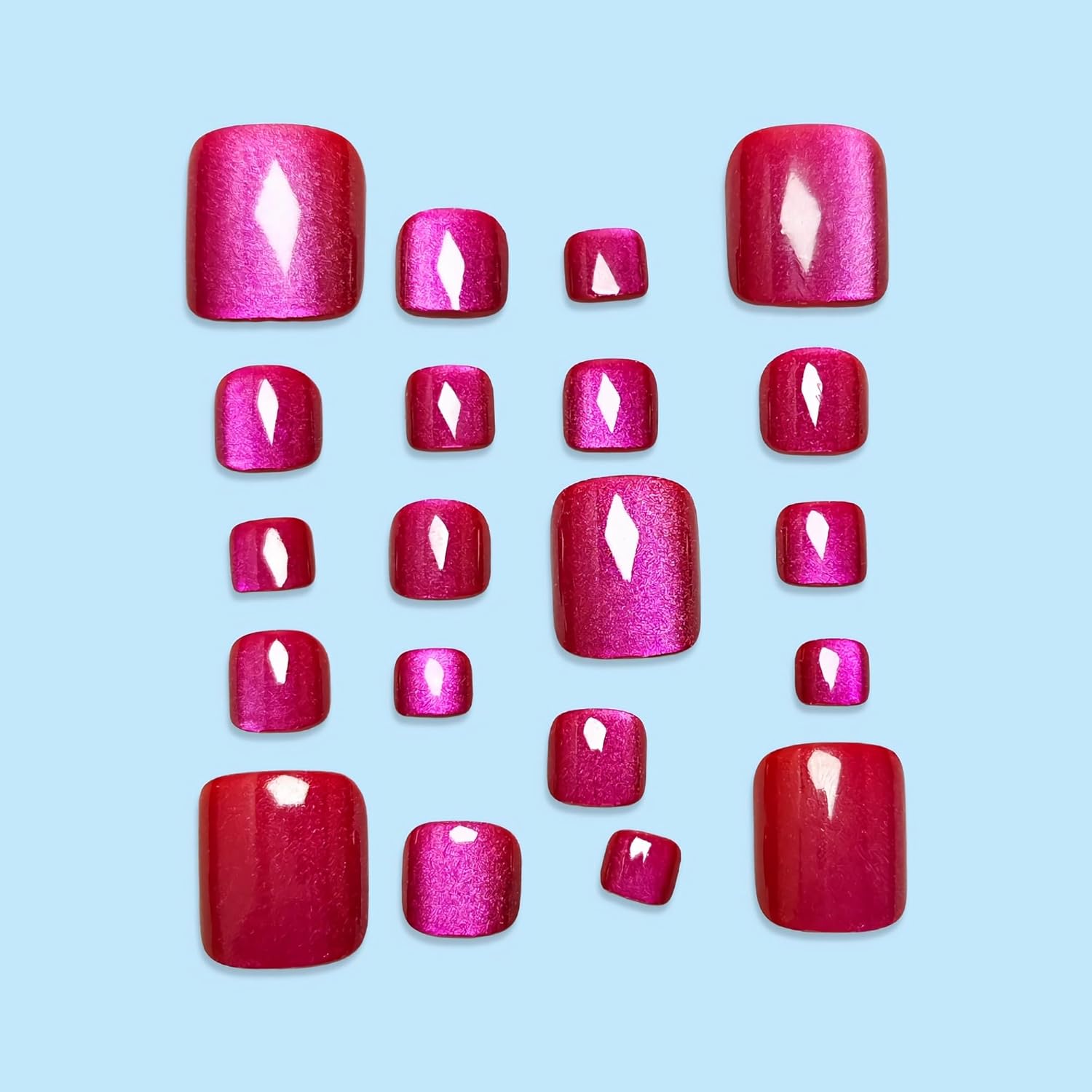 96 STKS Acryl Naaivoet Vormige - Nail Art Aesthetic recensie en prijs