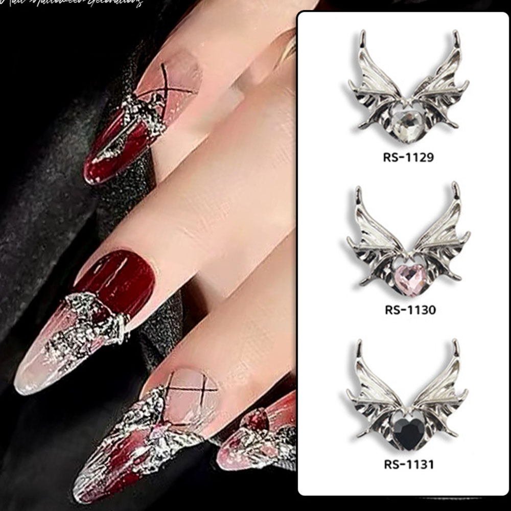 10 stuks duisternis hart vlind - Nail Art Love recensie en prijs
