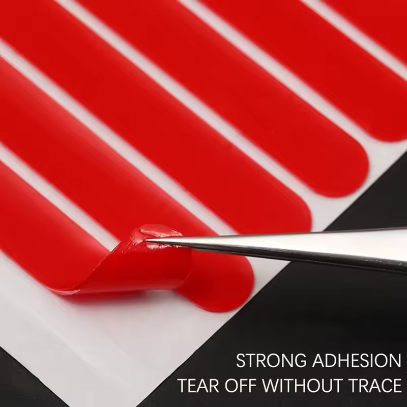 LULAA dubbelzijdige kristallen - Striping Tape Nail recensie en prijs