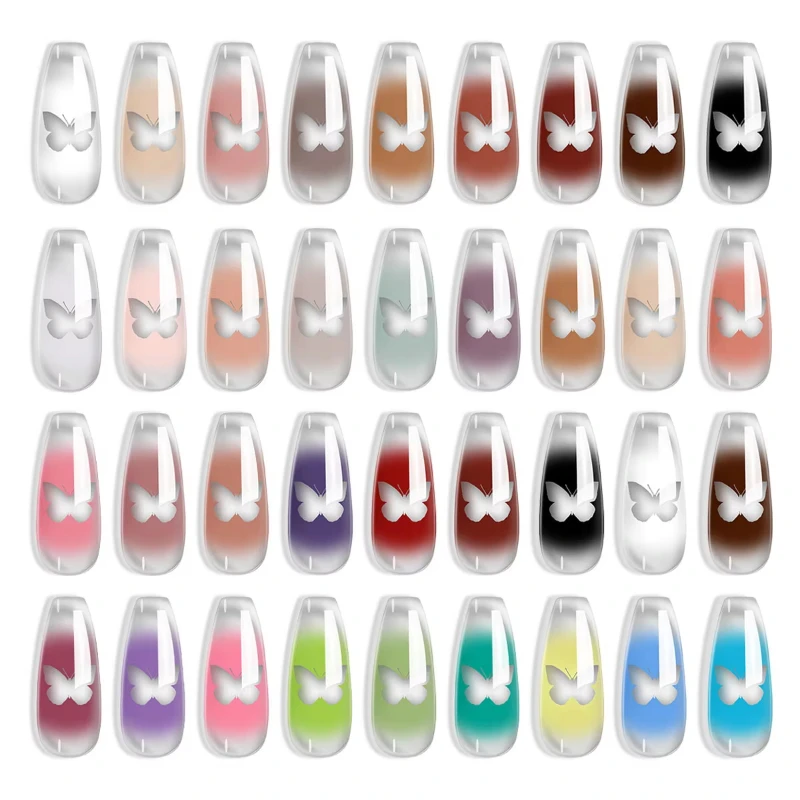9 Kleuren Verloop Gel Nagellak - Nail Art Painting recensie en prijs
