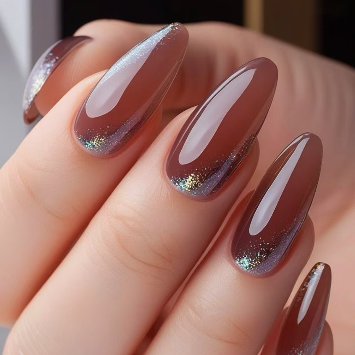 24 stuks middellange amandelvo - Nail Art Full Design recensie en prijs