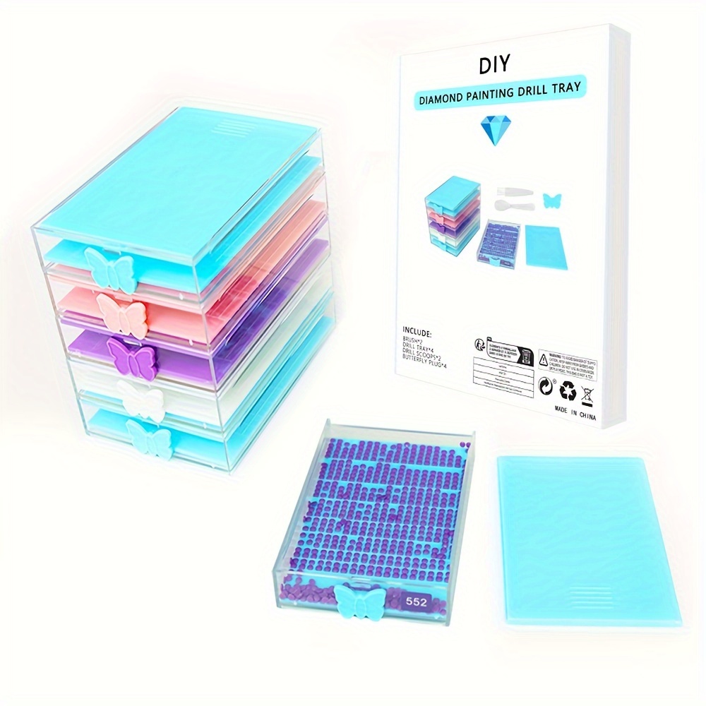 4 stks/doos Diamant Schilderen - Nail Art Painting recensie en prijs