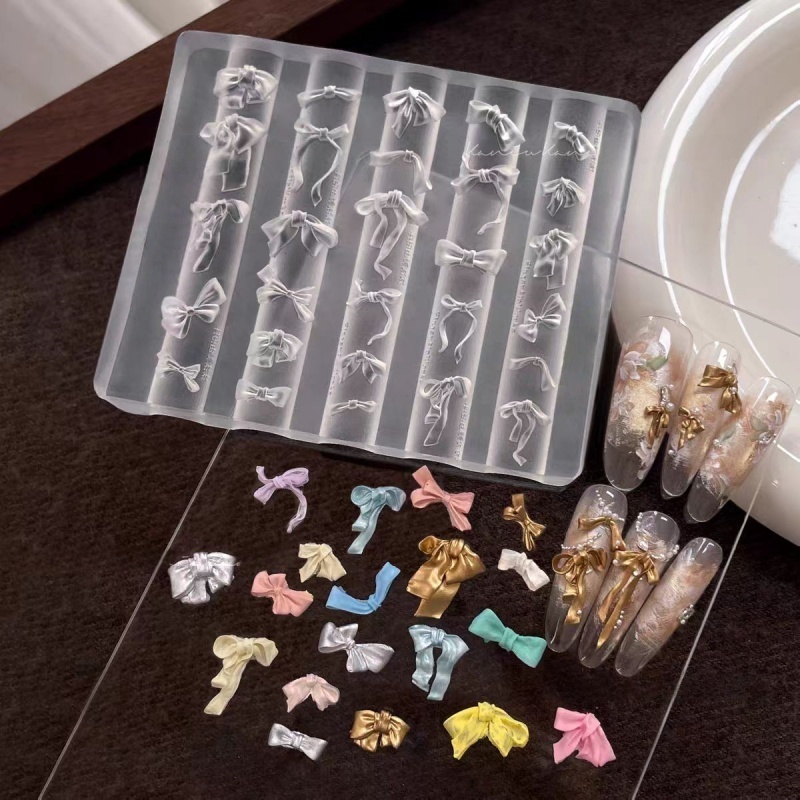 Een nagelkunstvorm met lint st - Nail Art Elegant recensie en prijs