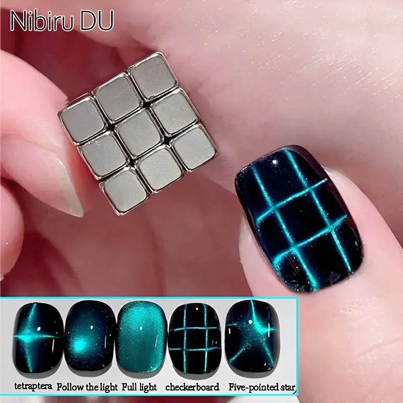 27pcs Cat Eye Magneet Kubus vo - Striping Tape Nail recensie en prijs