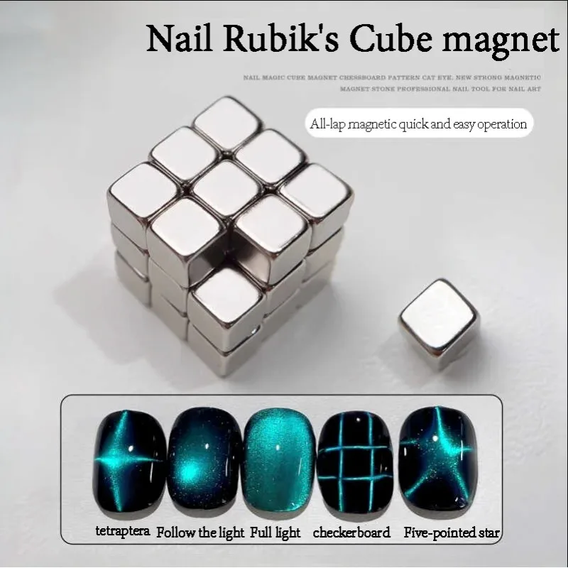 27pcs Cat Eye Magneet Kubus vo - Striping Tape Nail recensie en prijs