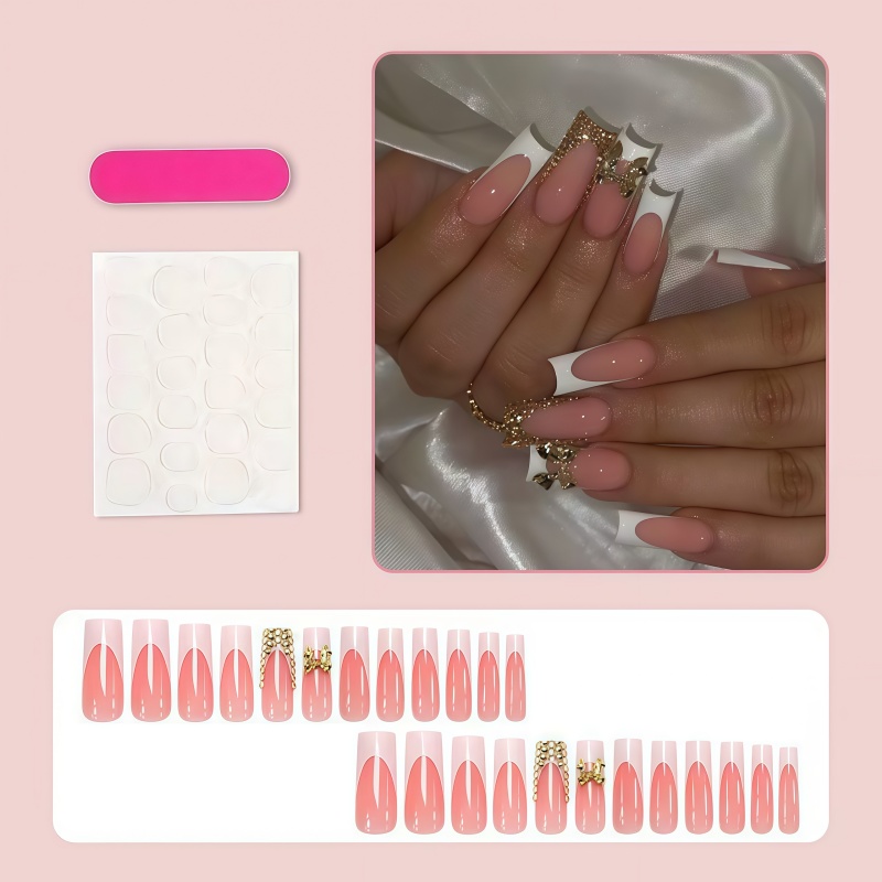 24-delige nagelset met een gou - Nail Art Elegant recensie en prijs