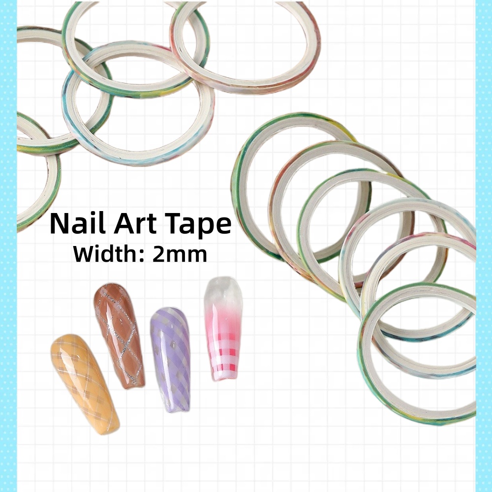 10 Rollen Nagelstripingtape Se - Striping Tape Nail recensie en prijs