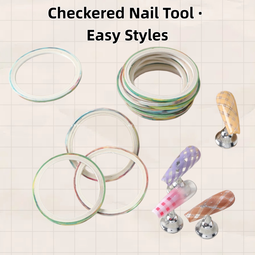 10 Rollen Nagelstripingtape Se - Striping Tape Nail recensie en prijs