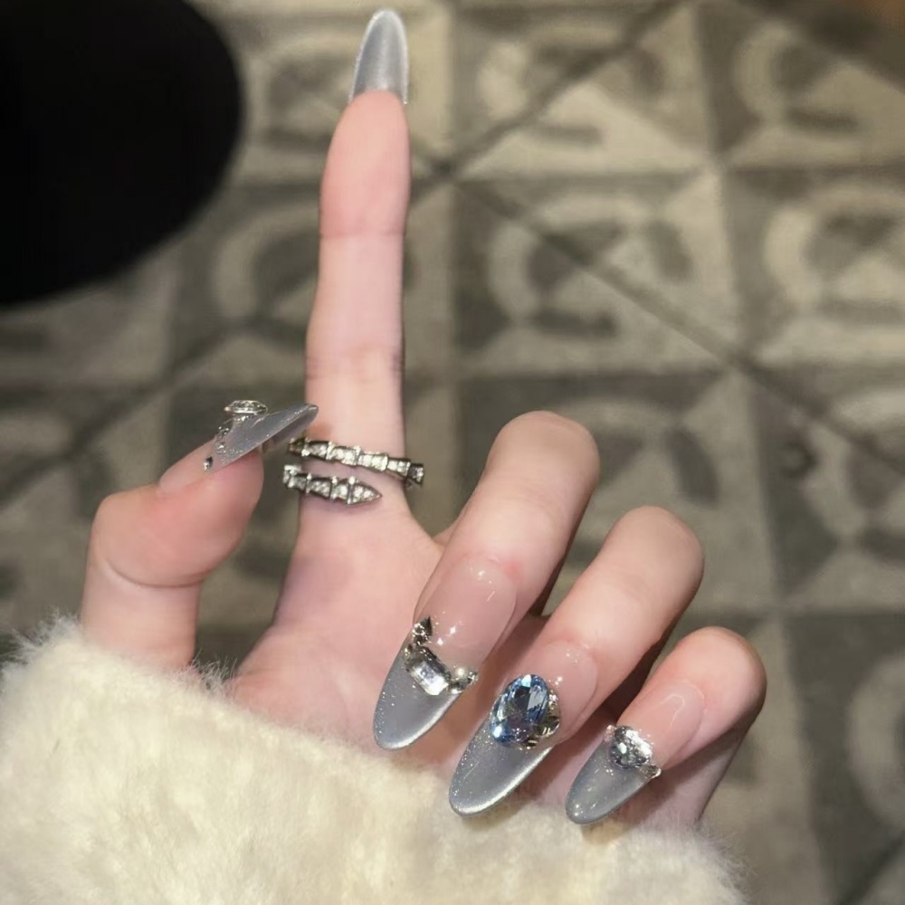 10 stuks korte ovale handgemaa - Nail Art Full Design recensie en prijs