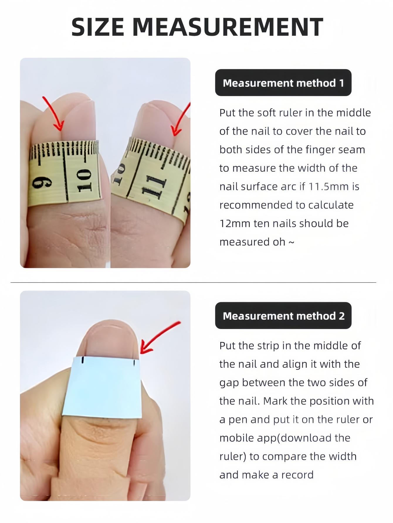 10-delige set, amandelvormige  - Nail Art Aesthetic recensie en prijs