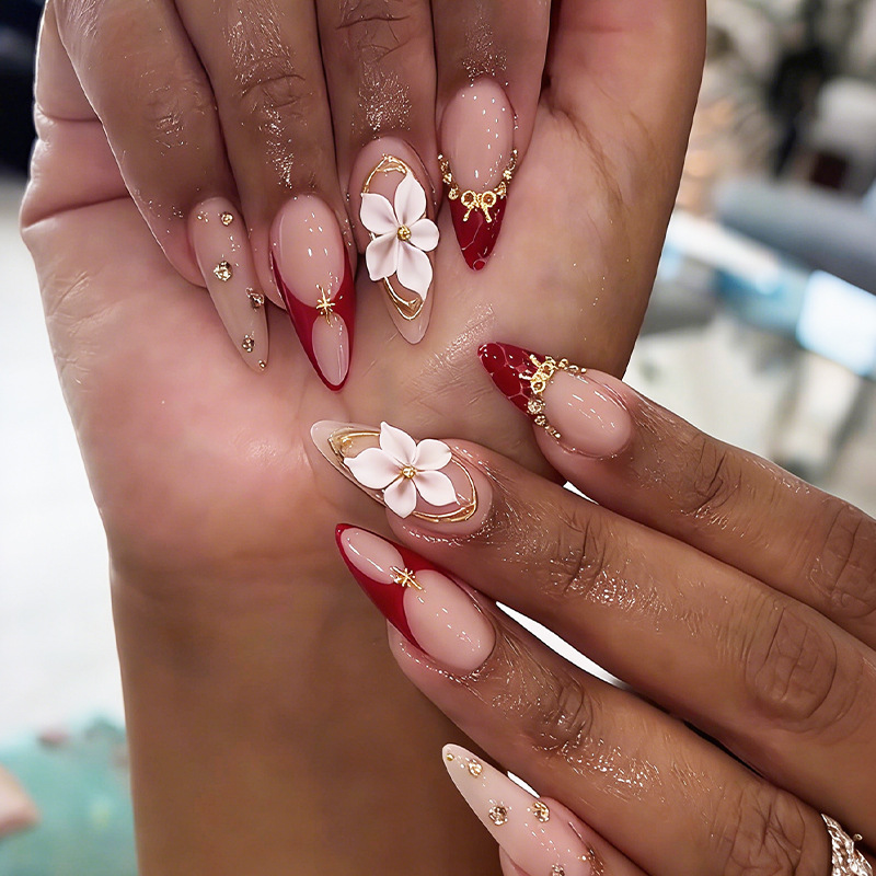 24 stuks afgewerkte amandelvor - Nail Art Aesthetic recensie en prijs