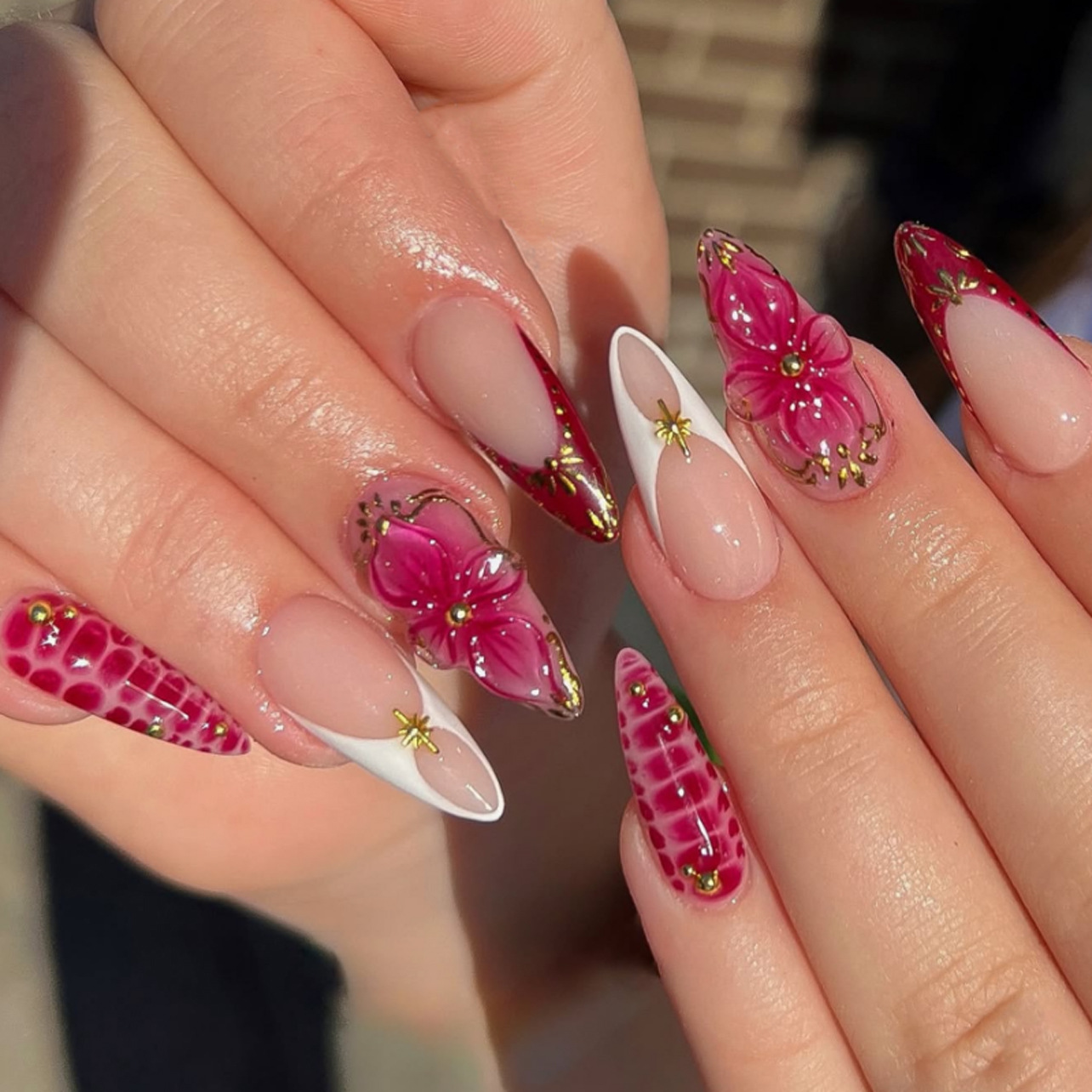 24 stuks afgewerkte amandelvor - Nail Art Aesthetic recensie en prijs