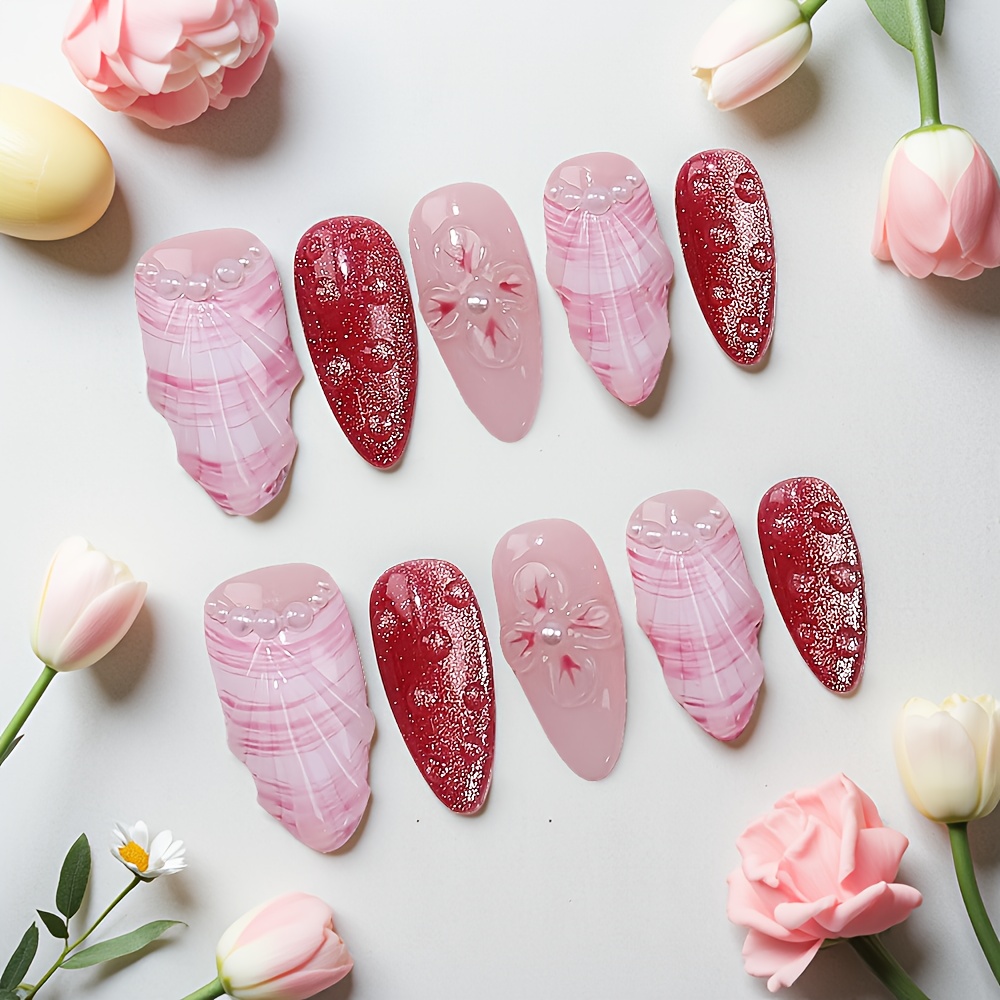 10 stuks medium amandelvormige - Nail Art Elegant recensie en prijs