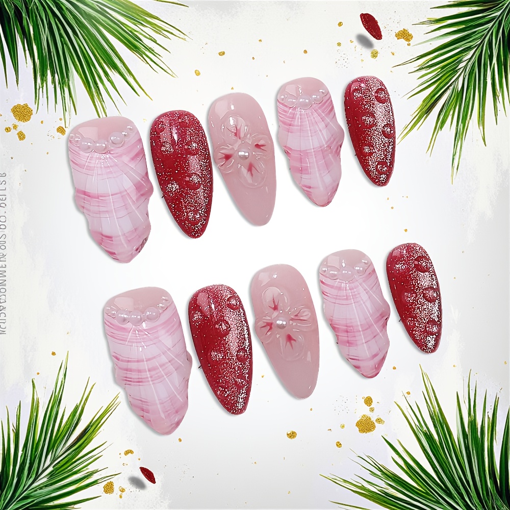 10 stuks medium amandelvormige - Nail Art Elegant recensie en prijs