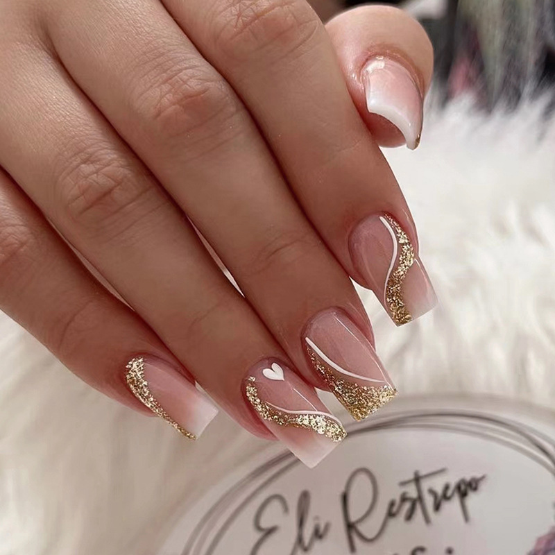Korte medium nepnagels voor vr - Nail Art Aesthetic recensie en prijs