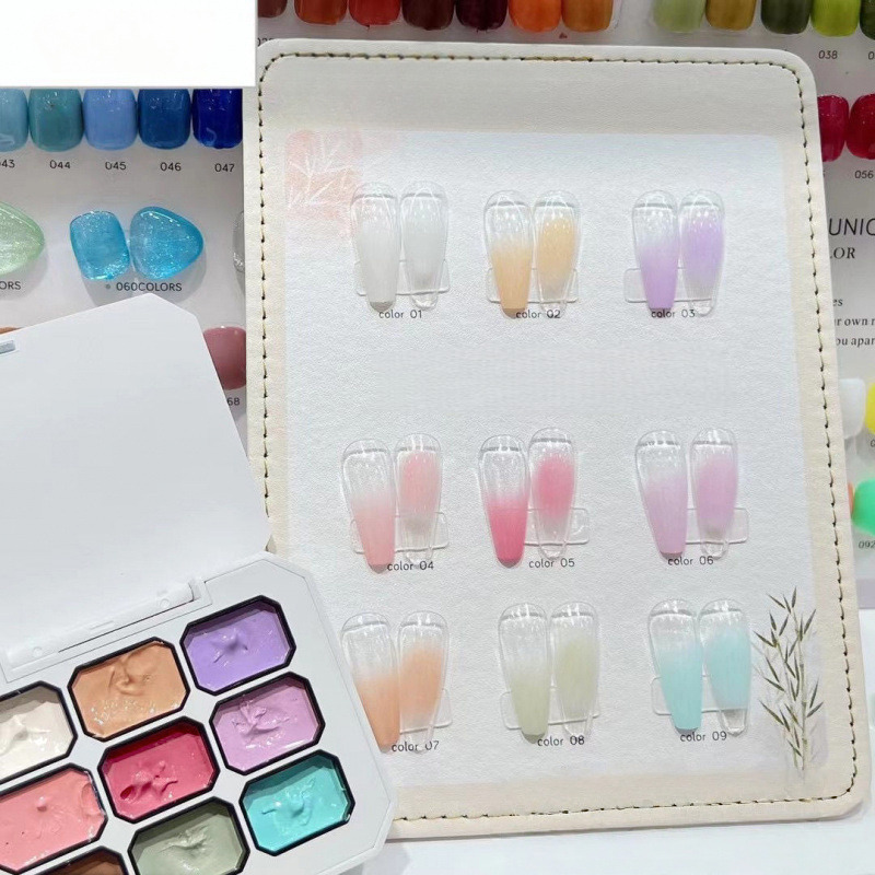 1 stuk Solid 9-grid Nagellak U - Nail Art Painting recensie en prijs