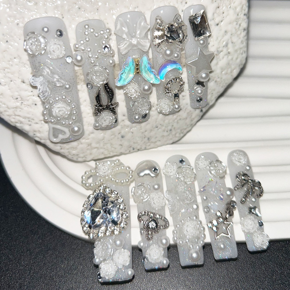 10 stuks schattige Jirai Kei w - Nail Art Love recensie en prijs