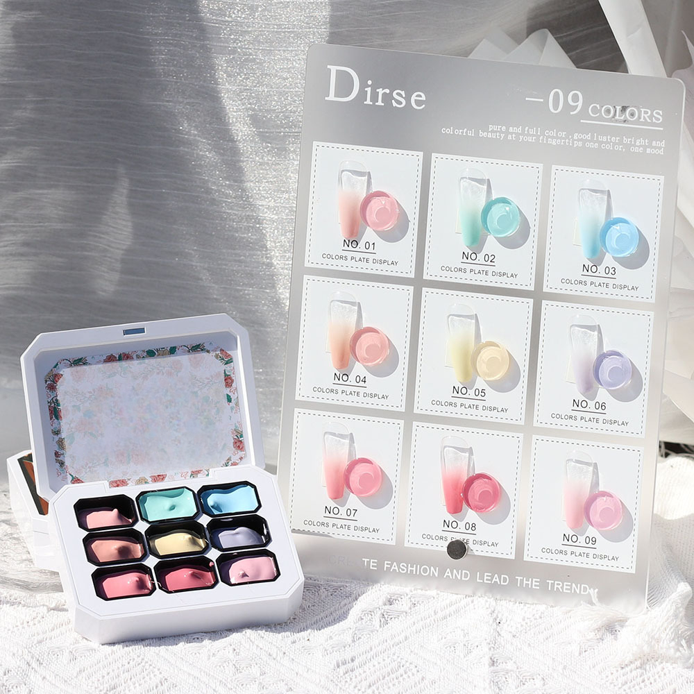 1 st 4/9 Kleuren Kloppen Gel K - Nail Art Painting recensie en prijs