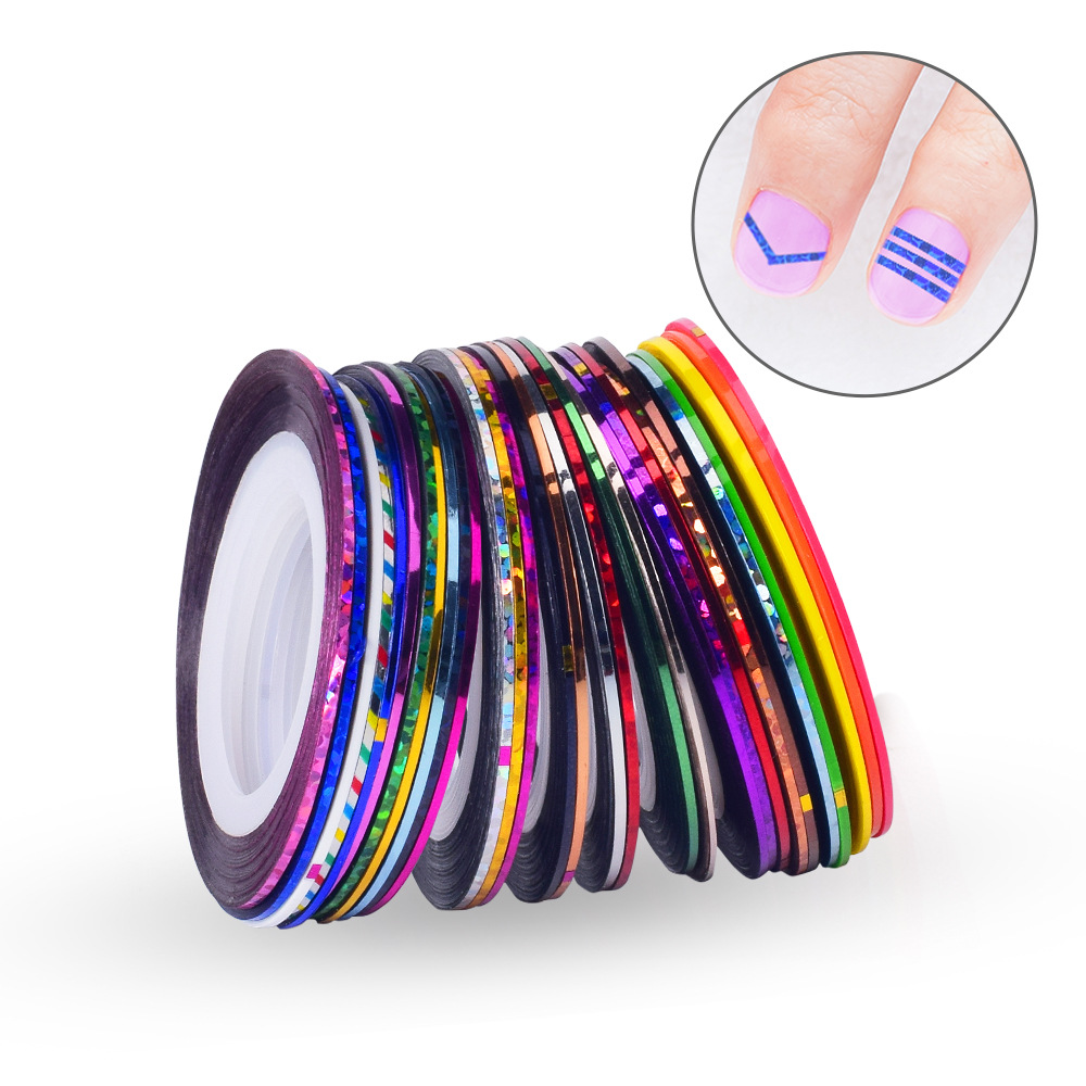 Nail Art Stickerstrips, zelfkl - Striping Tape Nail recensie en prijs