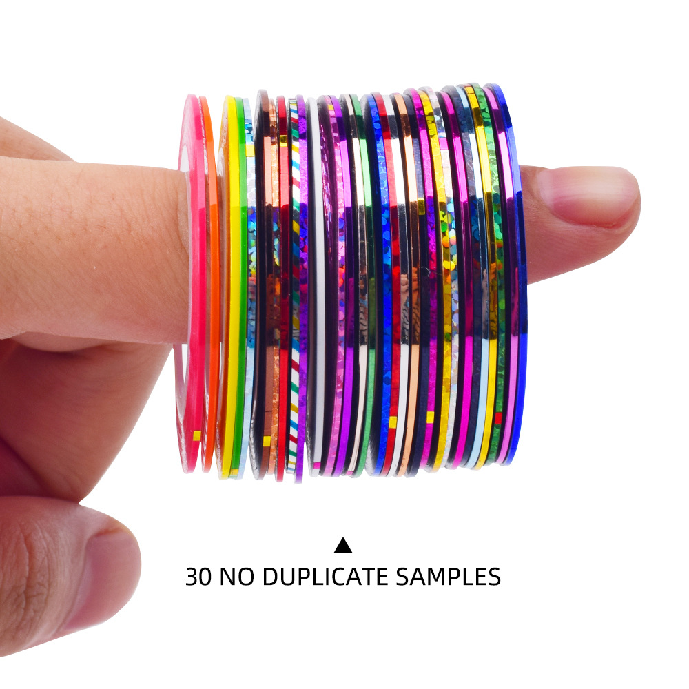Nail Art Stickerstrips, zelfkl - Striping Tape Nail recensie en prijs