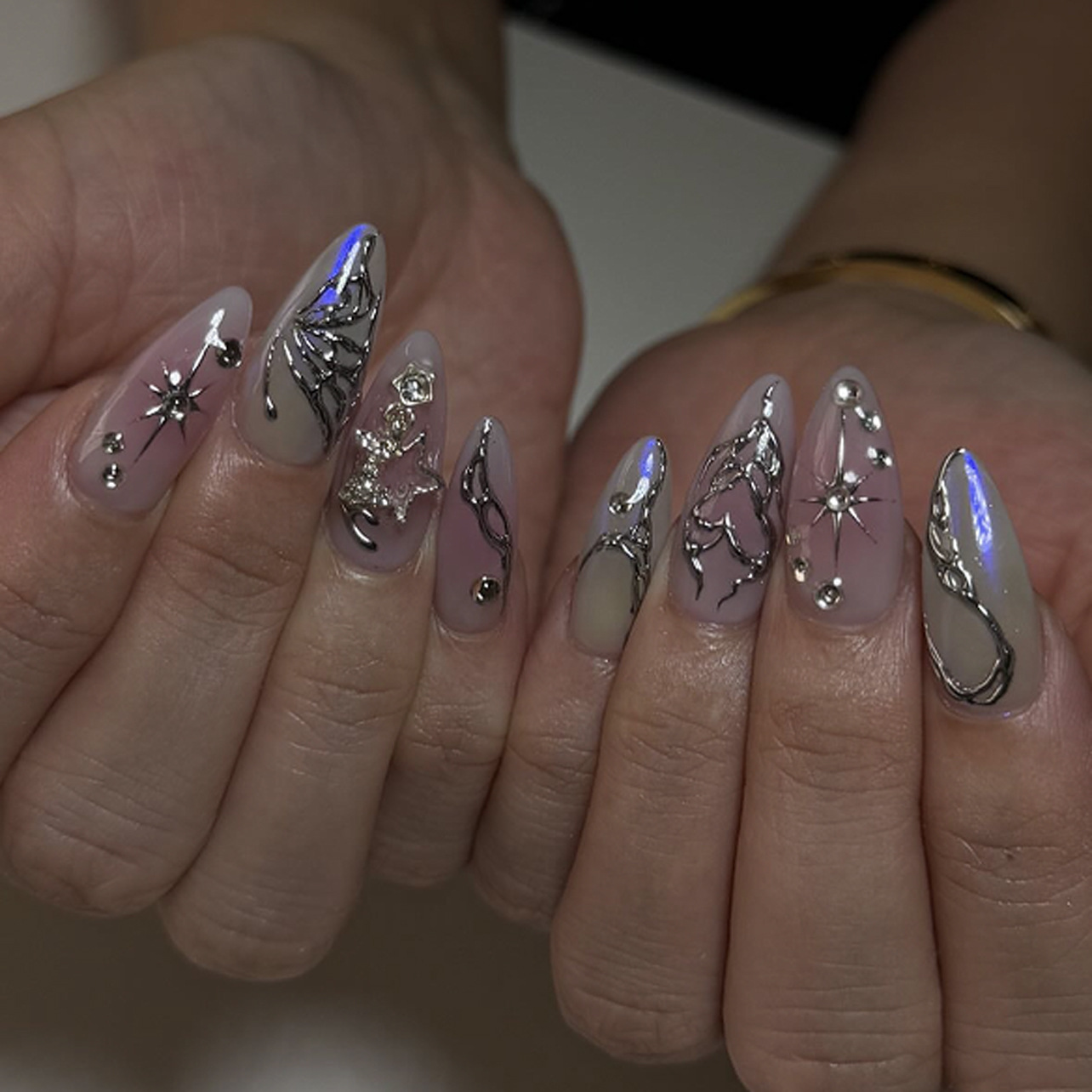24 stuks middellange amandelvo - Nail Art Full Design recensie en prijs