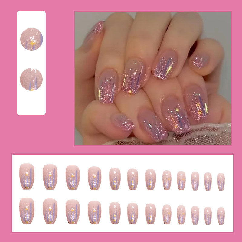 Korte nepnagels voor dames en  - Nail Art Aesthetic recensie en prijs