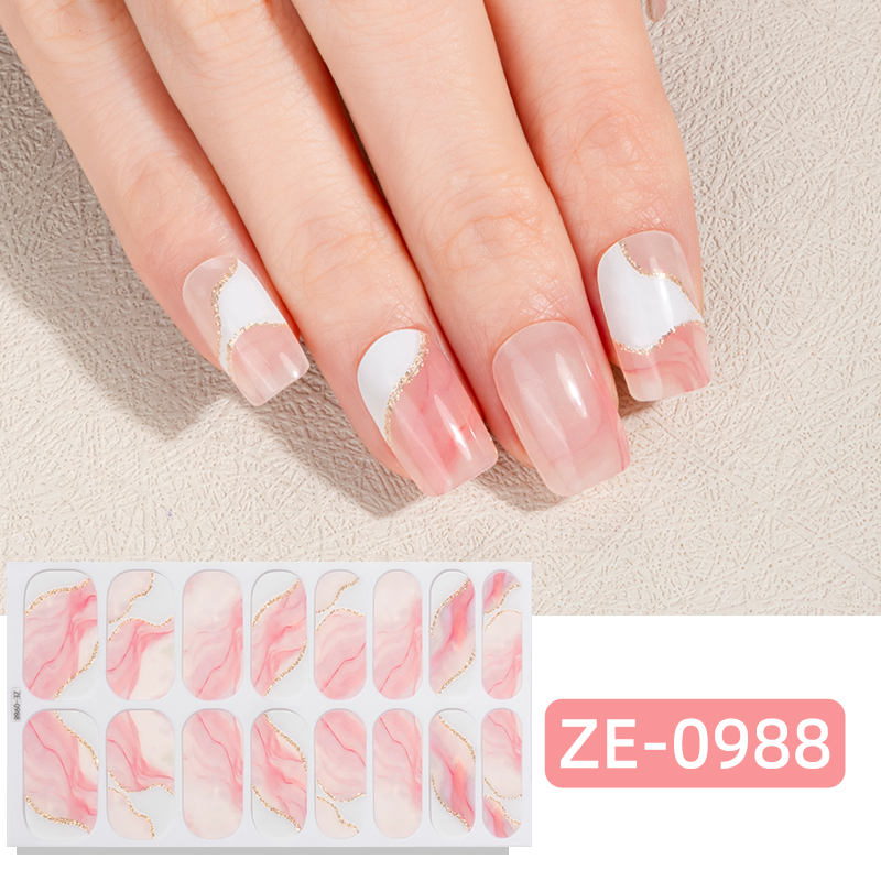 16 Tips Gradient Marble Full C - Striping Tape Nail recensie en prijs