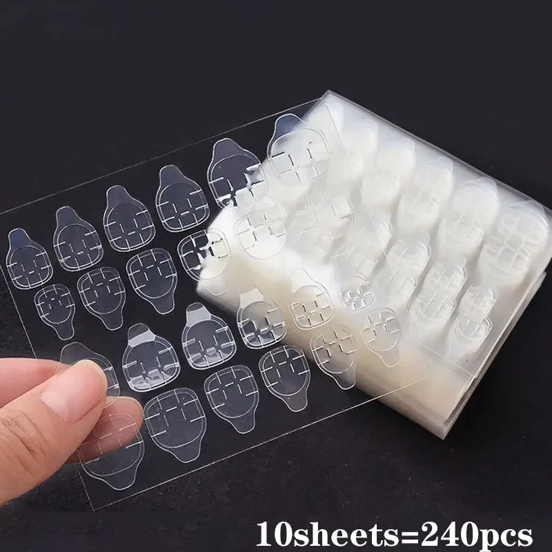 1-10 Vellen Nail Jelly Lijm Du - Striping Tape Nail recensie en prijs